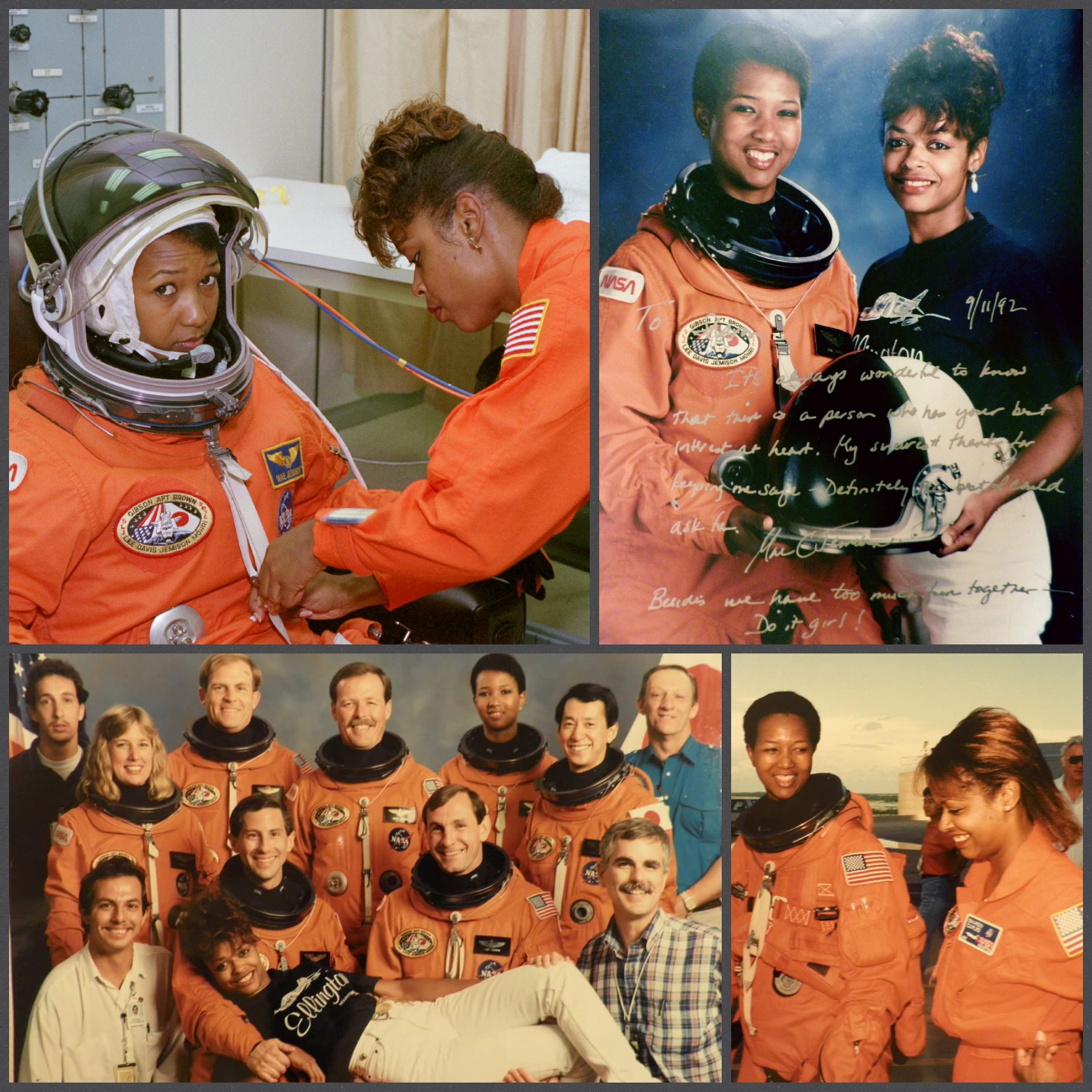 mae jemison in space suit