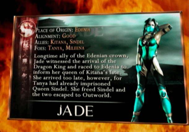 Pin by K I N G on Mortal Kombat  Mortal kombat art, Jade mortal