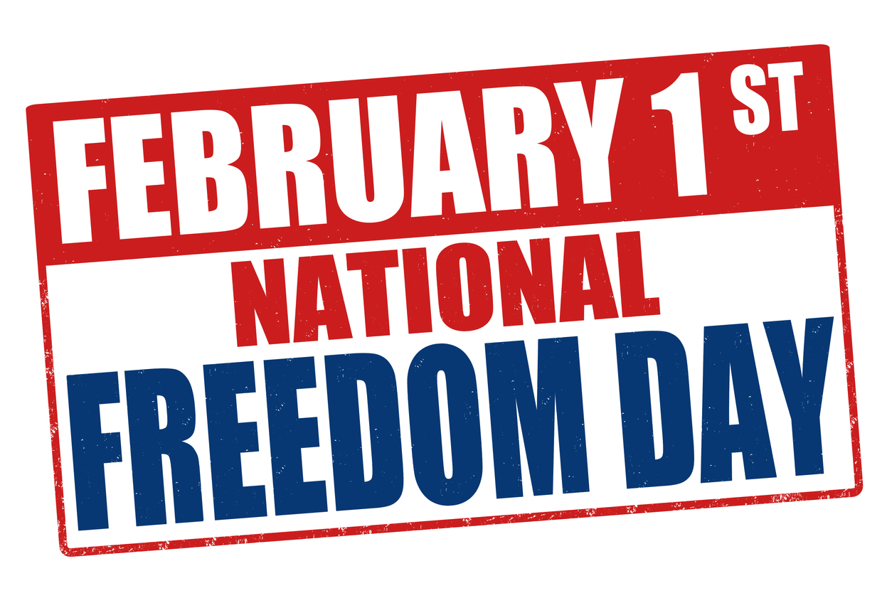 National Freedom Day February 1, 2022 Black Girl Nerds