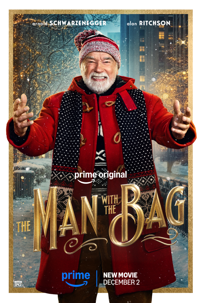 Arnold Schwarzenegger Recruits the Naughty List to Save Christmas in ‘The Man With the Bag’